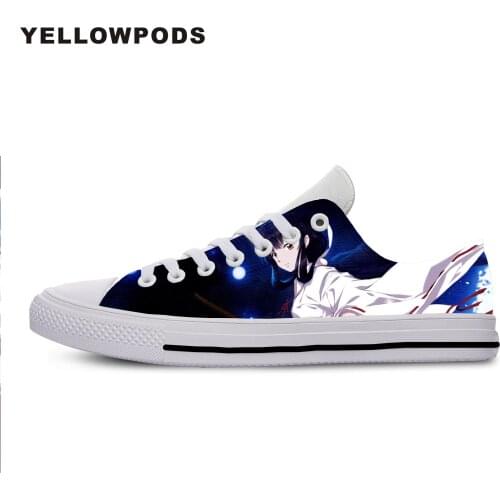 New Canvas Men Casual Shoes Inuyasha Hot Fashion For Men/women High Quality Harajuku 3D Printing Inuyasha Off White Shoes Man