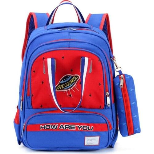 Boys Girls Orthopedic School Bag Children 3D Cartoon Backpack Kids Backpack Mochila Bag Waterproof Book Bag 1-5 Grade Knapsack