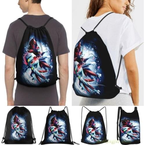 Unisex Drawstring Bags Sneasel And Weavile Women Drawstring Backpacks Men Outdoor Travel Backpacks Training Fitness Bag