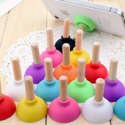 Car-Styling 10Pcs New Mini Plunger Holders Sucker Stand For Cell Phone i Phone i Pod PSP 5