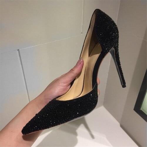 Womens Shoes New Fashion Dress Shoes Genuine Leather Ladies Pumps Brands Designer Party Pumps Hot Sell Sexy Shoes For Women
