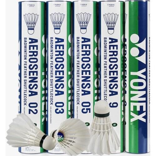 Yonex Badminton Shuttlecock High Level AS02 AS03 AS05 For Competition Resistance Training Badminton Cock AS9