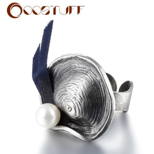 2021 Unique Design New Arrival Rings For Women Fashion Statement Irregular Jewelry Silver Color Rings for Party anillos mujer