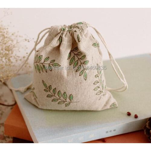 100pcs/lot CBRL jute bags, jute pouch, flax pouch for toiletry/cereal/headset,Various colors,size customized,wholesale