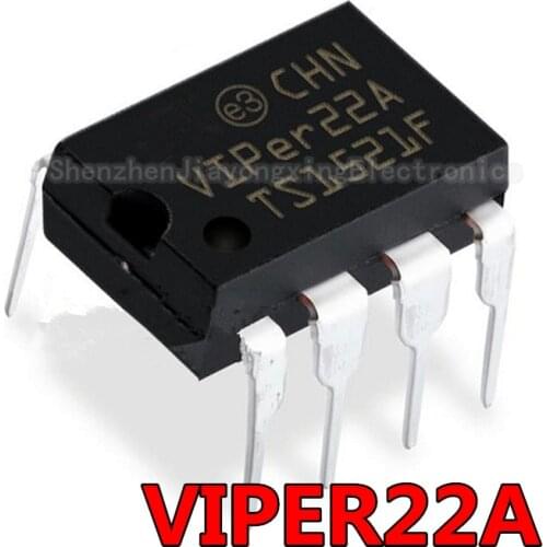 5PCS VIPer22A DIP8 VIPer22 DIP 22A DIP-8 new and original IC