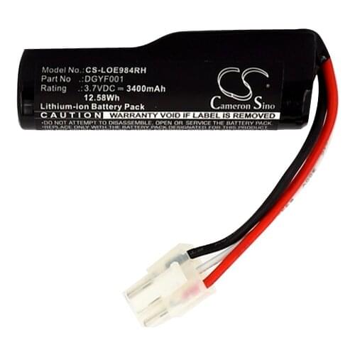 Cameron Sino 3400mAh Battery 533-000096, DGYF001, GPRLO18SY002 for Logitech 984-000304, UE Boombox