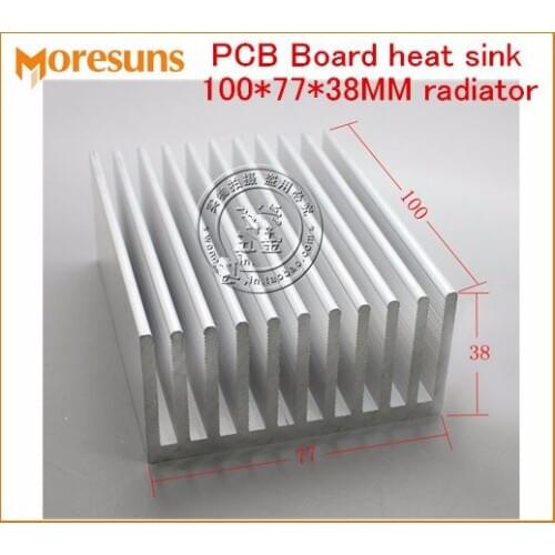 Fast Free Ship 2pcs/lot High quality PCB Board heat sink 100*77*38MM radiator