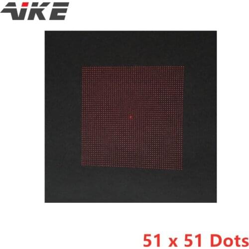 AIKE High Stability 51x 51 Dots 450nm/520nm/650nm/658nm/780nm/980nm laser diode module DOE Laser Module