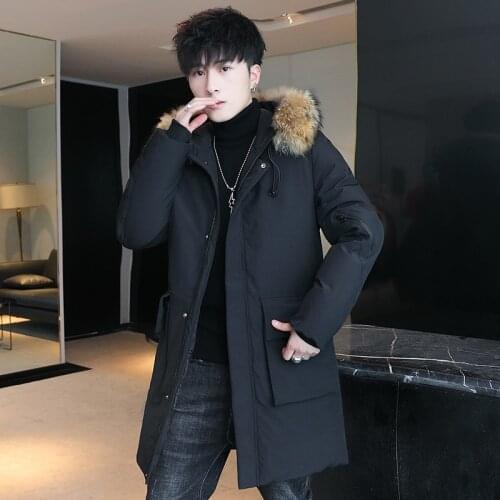 KRCVES Men's Long Parkas