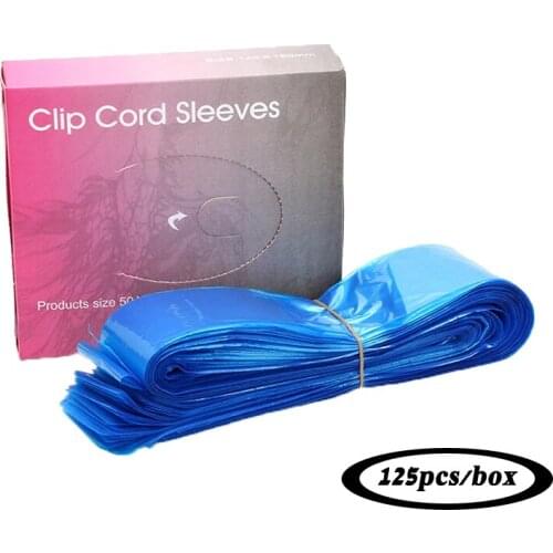 Best Selling Disposable Tattoo Clip Cord Sleeves 125pcs/box Power Cable Cover