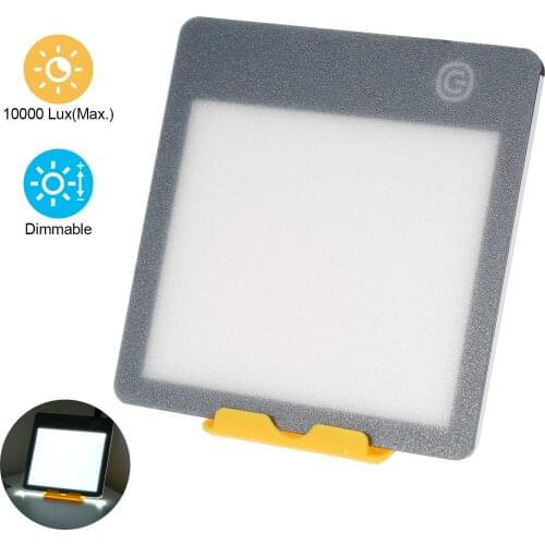 Portable Energy Light UV-Free 10000 LED Bright Lamp Light Pad Tracing Board 3-Level Adjustable Brightness for Home Office