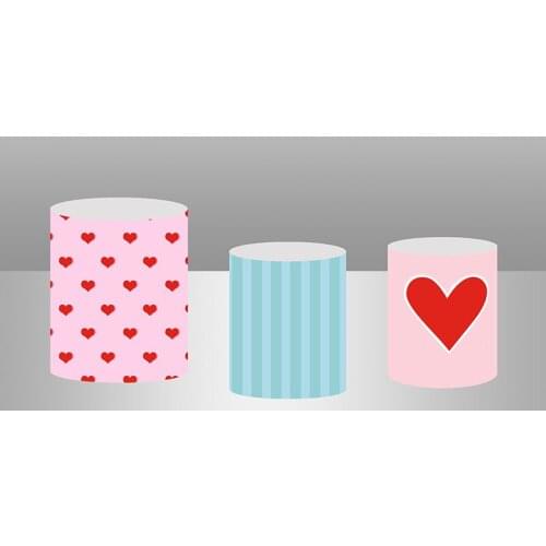 Custom Newborn Baby Shower Backdrop Banner Sweetheart Plinth Cover