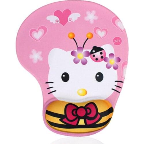 Wrist mouse pad hand rest silicone cartoon office creative cute 3D wrist cushion pillow