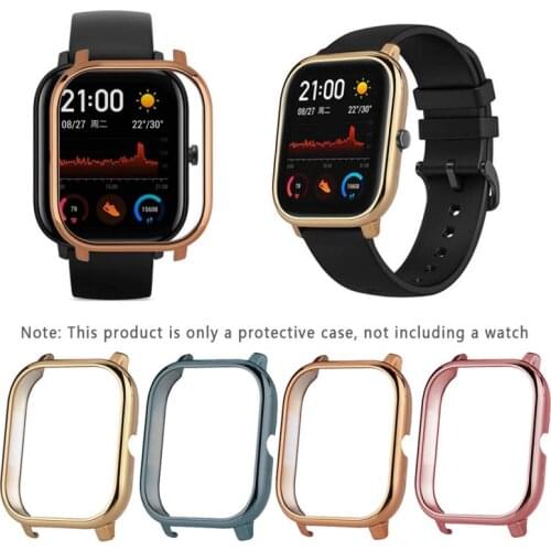 Case Protector With Film For Xiaomi Amazfit GTS Glass Accessories Bumper Screen Protection Protective Shell Case Watch Case