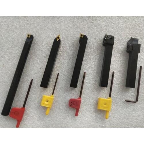 12mm 5pcs Right Hand Type, Lathe Cutting Tool Set, The Most Useful Turning Holder