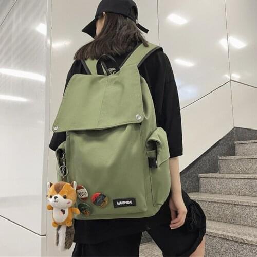 2021 Popular Fashion Backpack Men And Women Skateboard Bag Tooling Bag Nylon Computer Backpack Student School Bag Popular Brand