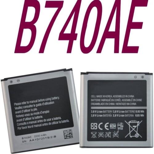 B740AE 2330mAh For Samsung S4 Zoom SM-C1010 C105 NX3000 B740AE I939D S4zoom C1010 B740AC High quality Replacement Battery