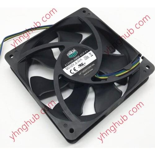 CoolerMaster A12025-20RB-4CP-F1 DC 12V 0.32A 120X120X25mm Cooling Fan