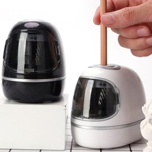 Children Kids Pencil Sharpener Nib Adjustable Electric Pencil Sharpeners School Students Automatic Sharpener Machine Supplies