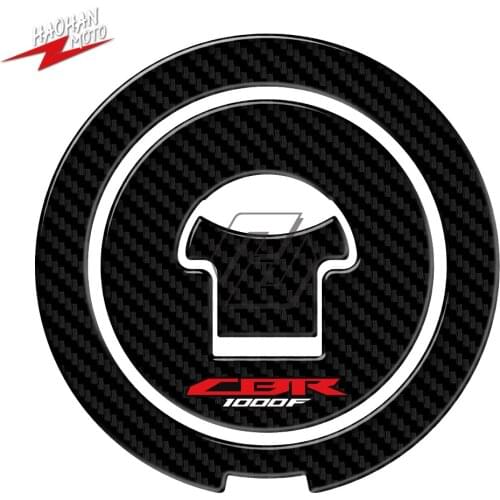 For Honda CBR1000F CBR 1000F 1987-1996 3D Carbon-look Motorcycle Fuel Gas Cap Protector Decals