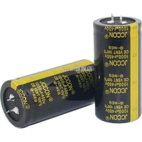 JCCON Thick-foot Electrolytic Capacitor 450v1000uf Volume 35x70 Inverter Power