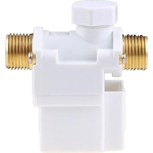 AC 220V Brass 1/2" Electric Solenoid Valve Water Air N/C Normally Closed Water