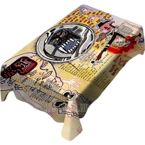 Gordon Bennett Art Painting Abstract Table Cloth Interior And Outdoor Art Deco