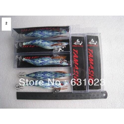 MR OCTOPUS 10pcs fishing lure,squid jig.squid hook,3.5# ,13.5cm 21g,2