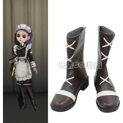 Game Identity V Air Force Waiter New Skin Cosplay Shoes Fashion Halloween For Women/Men Boots Adult Custom Made