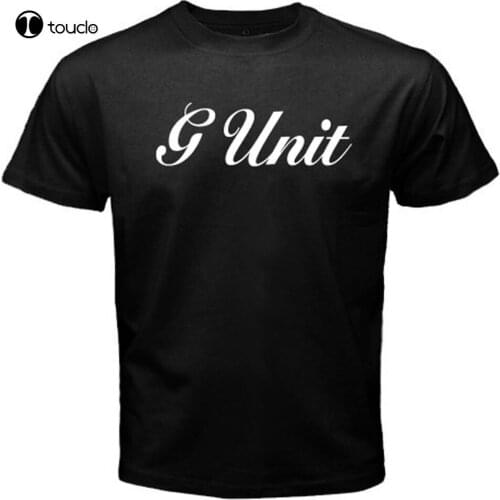 New G Unit 50 Cent Logo MenS Black T-Shirt S M L Xl 2Xl 3Xl Tee Shirt