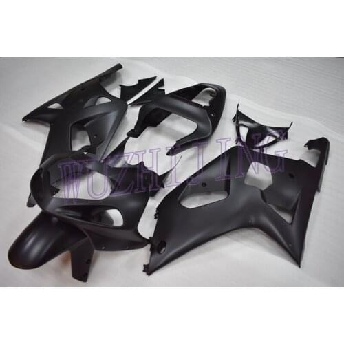 Motorcycle Fairing GSXR600 GSXR750 GSXR1000 01 00 Fairings GSX R 600 750 1000 2000 Matter Black 2000 - 2003 K1-2