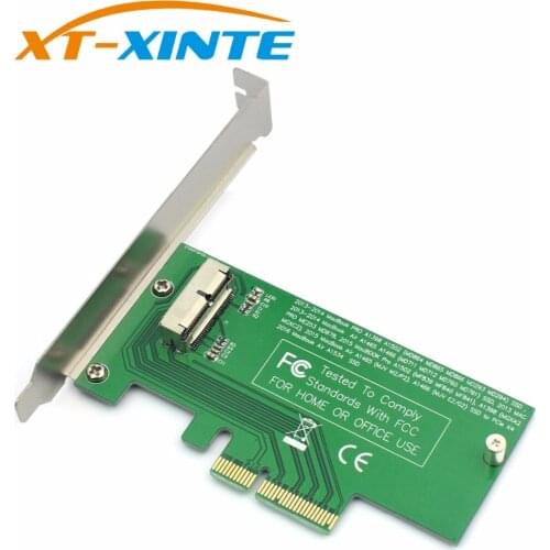 PCI-Express PCIE PCI-E to 4X Adapter Card SSD Convert Card For Mac Air Pro 2015 2014 2013 A1398 A1502 A1493 A1465