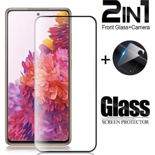2IN1 Screen Camera Film For Samsung Galaxy A10 A20 A30 A40 A50 A70 A30S A21S A31 A51 A71 M31 M51 M30S M31S A01 Core S20 FE Lite