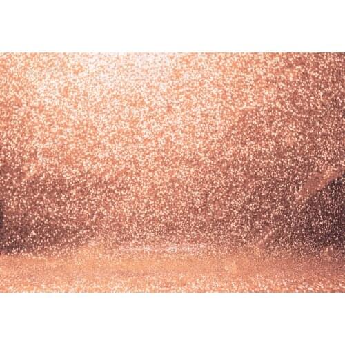 Rose Gold Glitter Holidays Lights background polyester or Vinyl cloth High quality Computer print wall backdrops