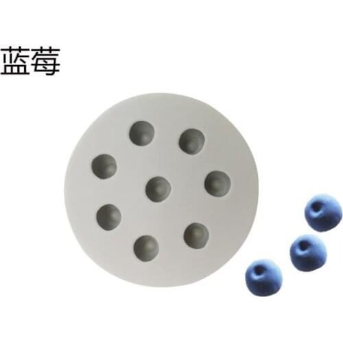 Silicone mold berry Blueberry Shape Cake Baking Mold Silicone Berry Fondant Mold Cake Decoration Mould Tool