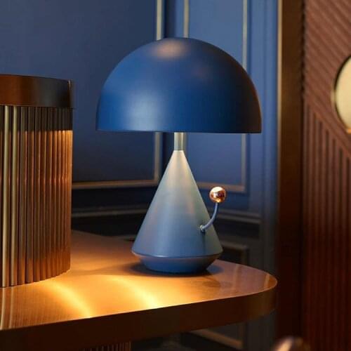 Modern Creative Mushroom Table Lamp Bedside Bedroom Childrens Room Desk Light TA116