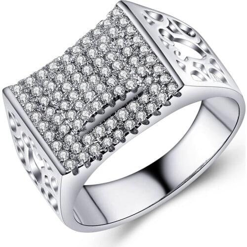 Серебряные кольца для мужчин UFOORO China At AliExpress