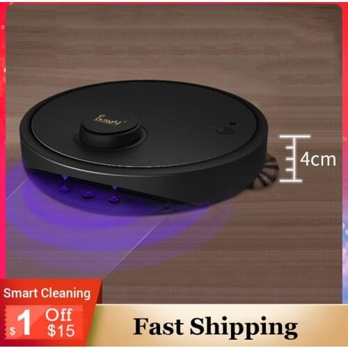 Smart Robot Vacuum Cleaner Wireless 3-In-1 Rechargeable Floor Sweeping Cleaning Machine Wet and Dry Vacuum Cleaner For Home