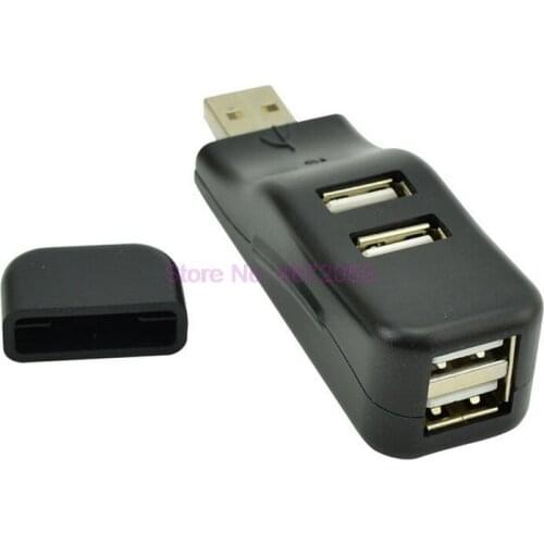 500pcs USB converter USB2.0 hub 4 port feeder USB hub up to 480Mbps Transmission rate