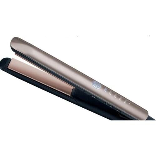 S8590 Hair Iron Keratin Therapy ion Hair Straightener and Ceramic Plates Flat Iron With Digital high 450F Temperature