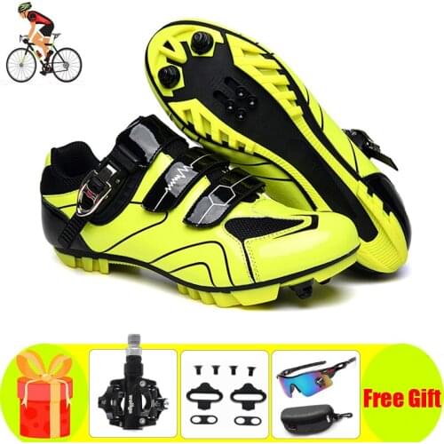 2021Mtb Cycling Shoes Sapatilha Ciclismo Self-Locking Men Outdoor Sport Bicycle Shoes Professional Racing Road Bike Shoes
