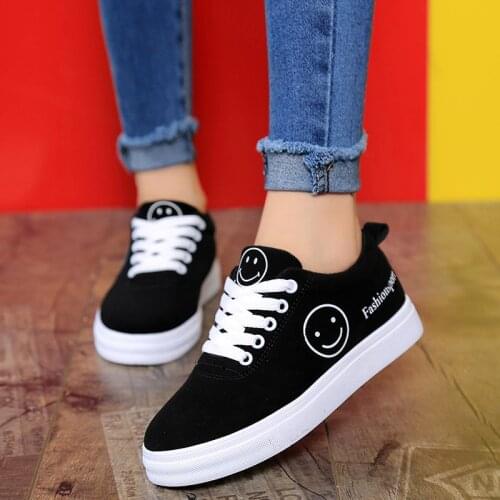 New Women flats shoes Joker plus velvet to keep warm Patform Women Sneakers Black Student Women Casual Shoes Chaussures lace up