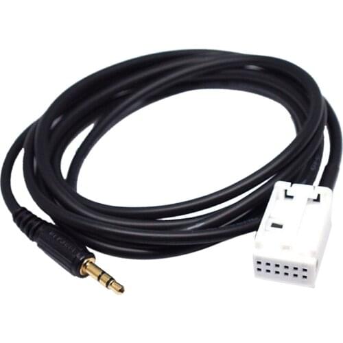3.5mm AUX Input Audio Adapter Changer Cable For Volkswagen RCD510 RCD310 iPod iPhone MP3 Player