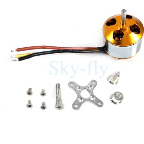 A2212 Brushless Motor Outrunner 930KV 1000KV 1400KV 2200KV 2450KV For RC Aircraft Helicopter Quadcopter