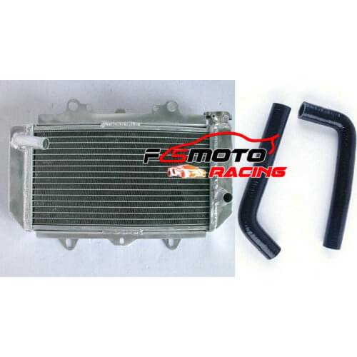 Aluminum Radiator For Yamaha YFZ450 YFZ 450 449cc 2004-2009 2008 2012 2013 Oversized WITH Silicone Hose