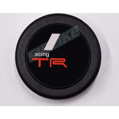 JDM Auto Car Universal Modified ABS Black Racing Steering Wheel Horn Button Cover