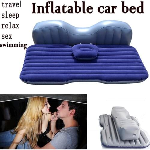 Car Back Seat Cover Car Air Mattress Outdoor Travel Bed Inflatable Mattress Air Bed High Quality Inflatable Car Bed sex relax