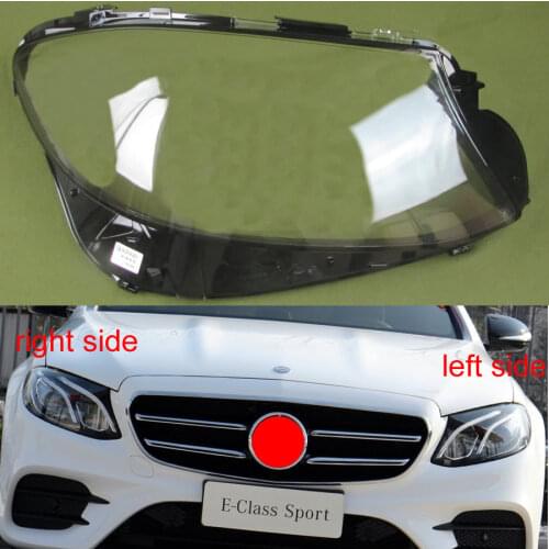 For Mercedes Benz W213 E200L E300L E320L 2016 2017 2018 Headlights Cover Glass Lampshade Lamps Hade Headlamp Shell Lens