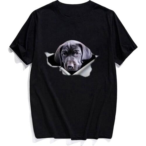 Newest Black Cane Corso Dog Cotton T-shirt Fashion Brands Summer Cool Short Sleeve Harajuku Funny T-shirt Men Woman Casual Tee