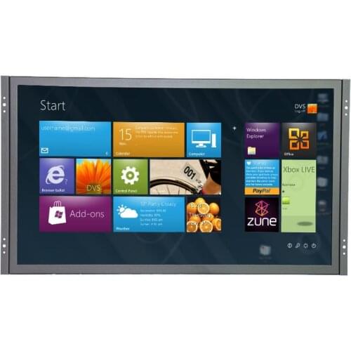 G215 21.5 Inch 1920x1080 Metal Case VGA DVI HDMI Interface Industrial Automation LCD Monitor Screen Display